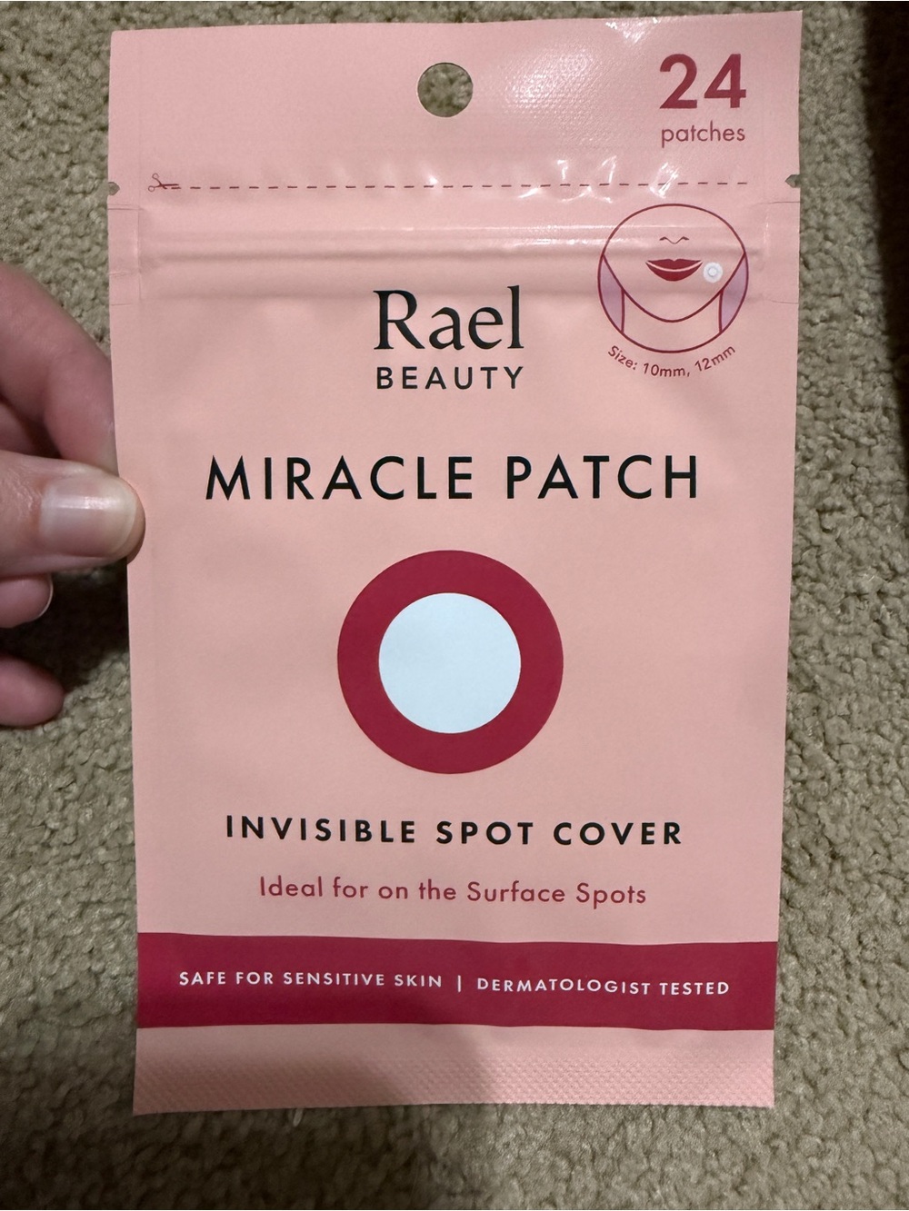 Rare Beauty Miracle Patch Invisible Spot Cover - Peach Pink